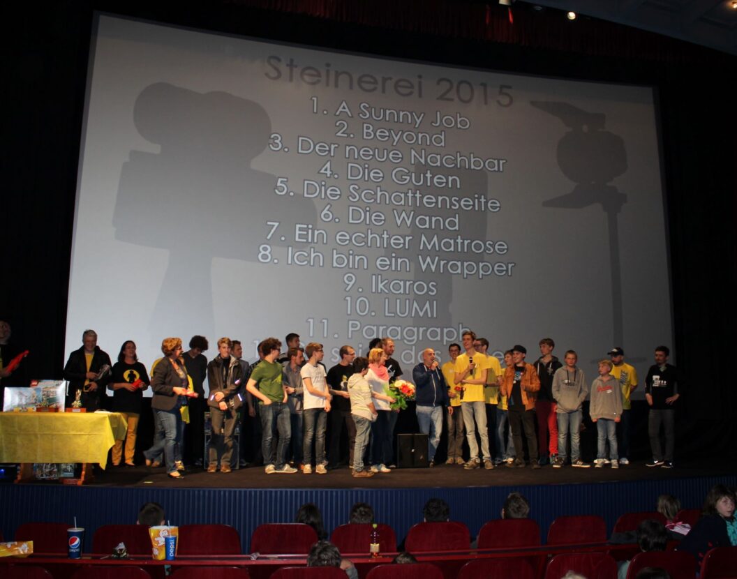 Steinerei 2015 kinosaal