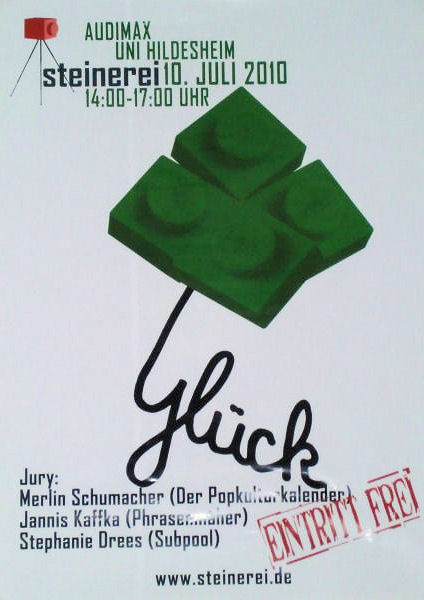 Steinerei 2010 Plakat